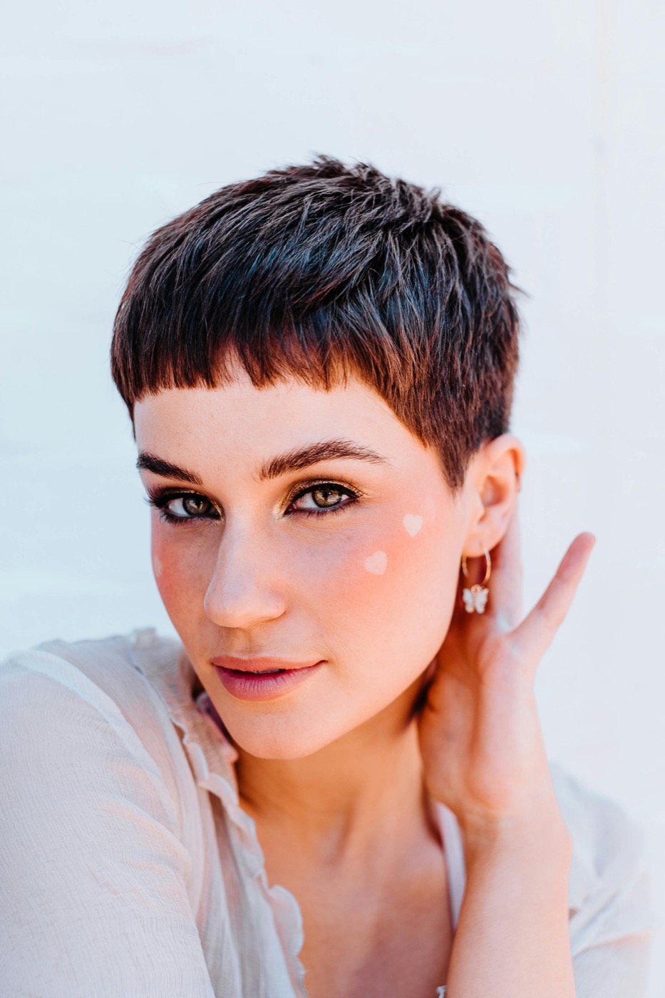 Beard grooming tools with styled beard