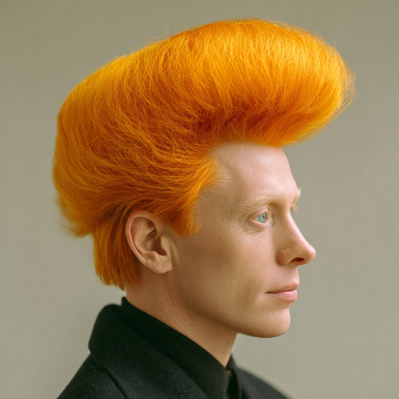 Creative hairstyling with vibrant attitude